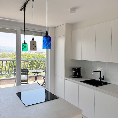 Luxe Penthouse With A Castle View Ljubljana Luaran gambar