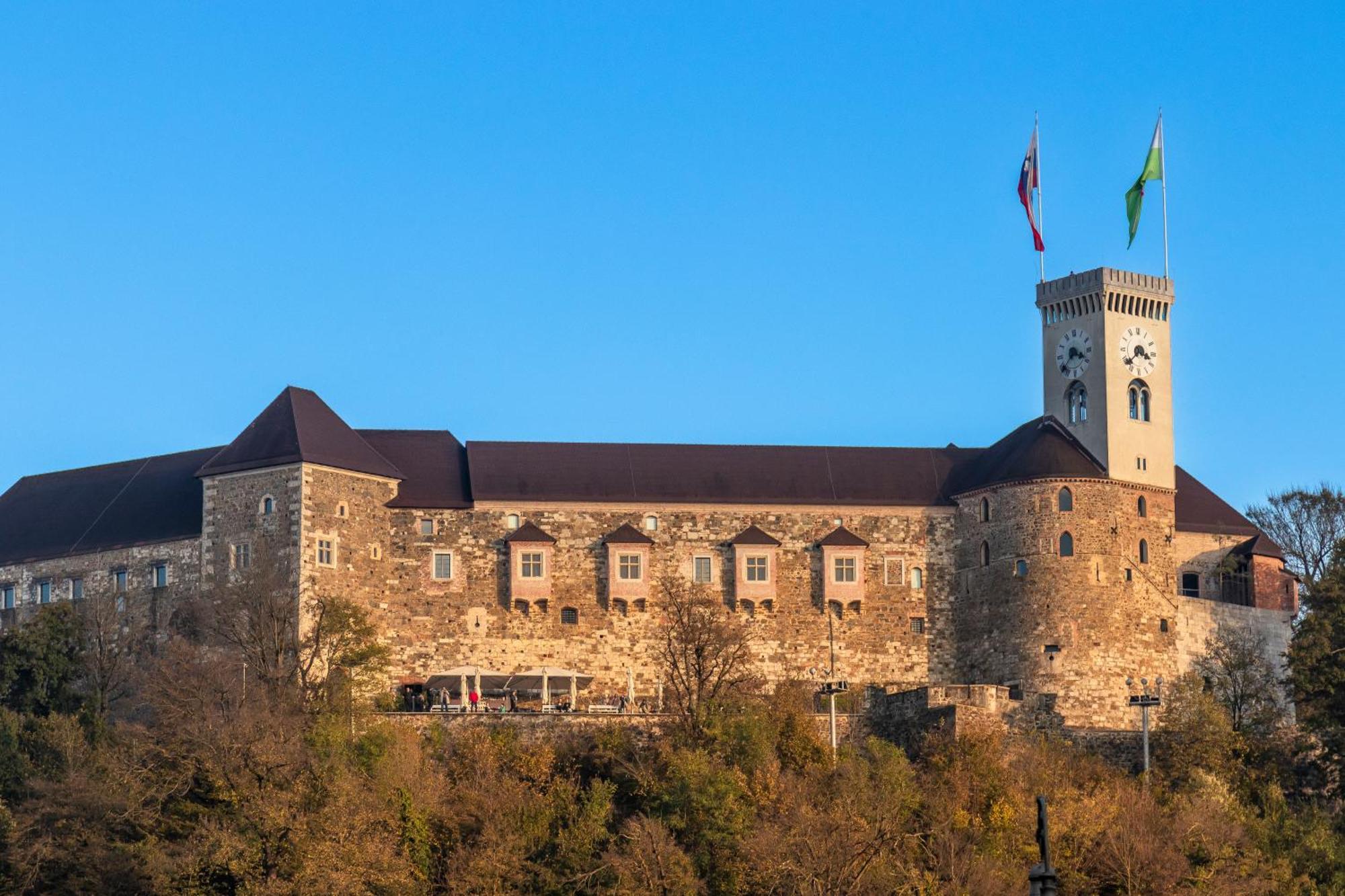 Luxe Penthouse With A Castle View Ljubljana Luaran gambar