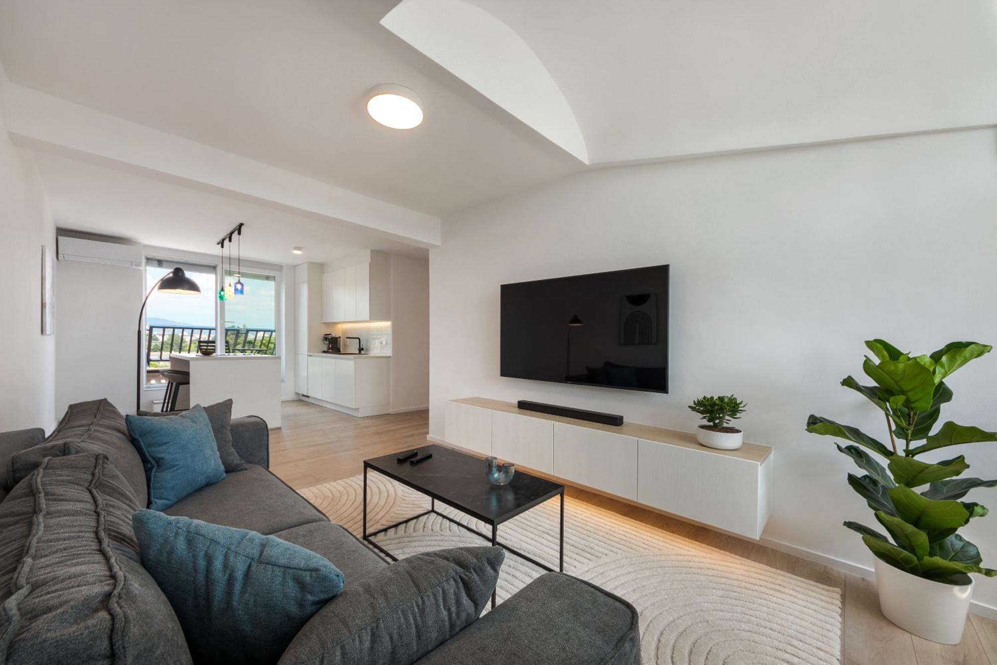 Luxe Penthouse With A Castle View Ljubljana Luaran gambar