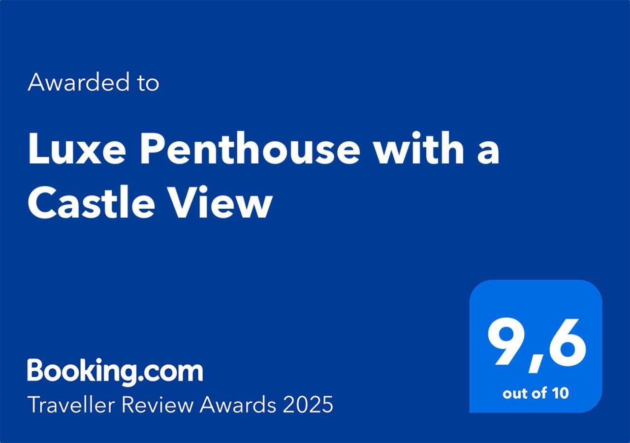 Luxe Penthouse With A Castle View Ljubljana Luaran gambar